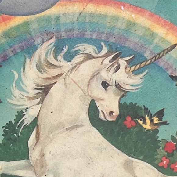 Vintage Unicorn wooden trinket box, from Las Vegas, Nevada - Picture 13 of 13